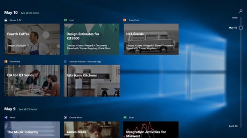 Microsoft    Timeline  Sets