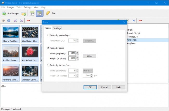 Image Tuner     