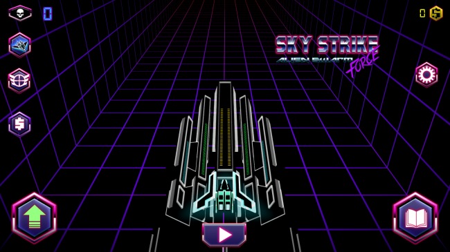 Sky Force Invaders — яркий космический шутер