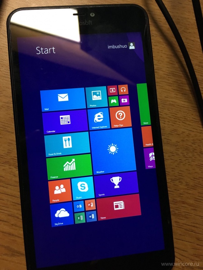На Lumia 640 запущена полная версия Windows 8.1 RT
