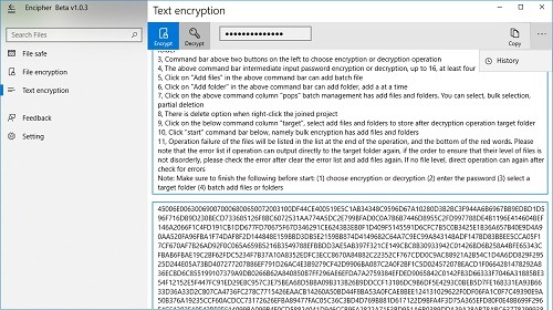 Encipher — шифруем и прячем файлы