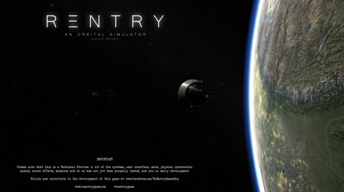 ReEntry — орбитальный симулятор