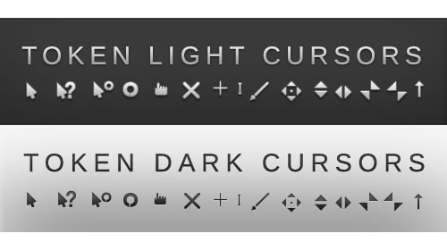 Token Cursors — светлые и тёмные указатели