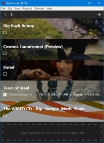 WebTorrent Desktop    