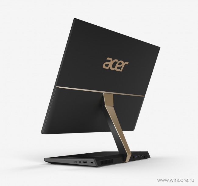 Acer Aspire S 24 — стильный моноблок с беспроводной зарядкой для смартфонов