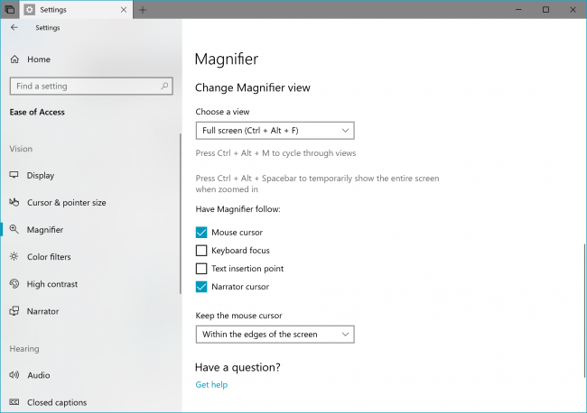 Windows Insider:  17643  Skip Ahead