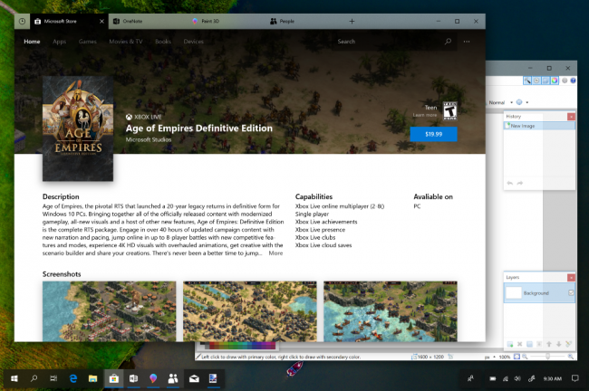 Fluid Desktop — концепт чистого и интеллектуального интерфейса Windows 10