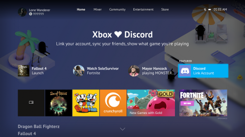 Xbox и Discord свяжут учётные записи пользователей