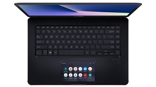 ASUS ZenBook Pro 15 UX580GE — мощный ноутбук с дополнительным экраном ScreenPad