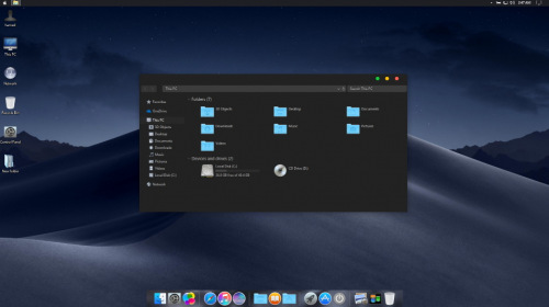 macOS Mojave Dynamic Theme        Apple