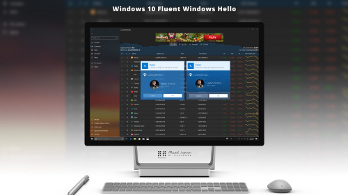Концепт: Fluent Windows Hello — современный интерфейс для важной функции