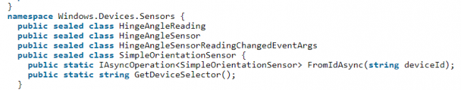 В Redstone 5 замечены API для складных устройств