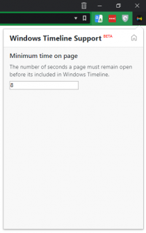 Windows Timeline Support — временная шкала для Chrome и Firefox