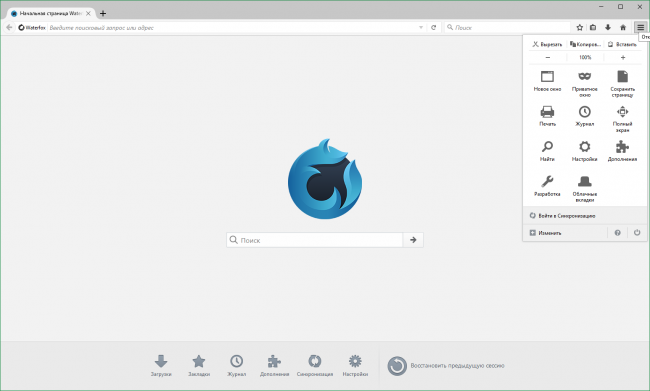 Waterfox     