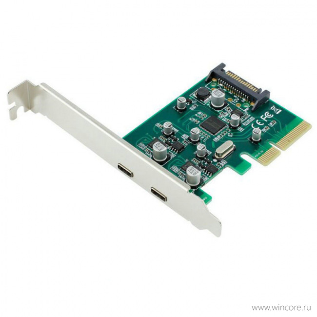 Great-Q Dual USB-C PCIe Card        