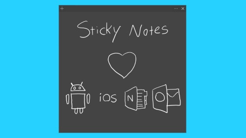 : Sticky Notes   Android, iOS   OneNote