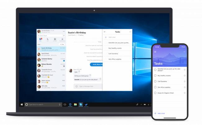 Microsoft To-Do   Skype  Outlook.com