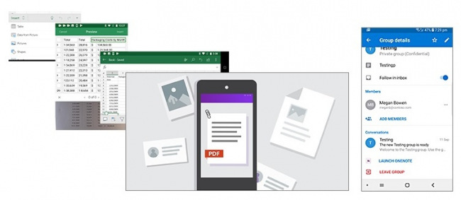 Office Mobile: новое меню для Windows 10 и новые функции для iOS и Android