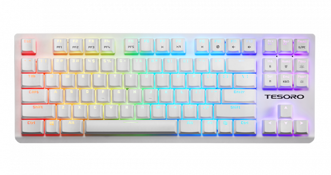 Tesoro GRAM Spectrum TKL — компактная механическая клавиатура