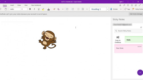 Sticky Notes   OneNote  Windows 10