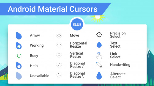 Android Material Cursors — классика материального стиля