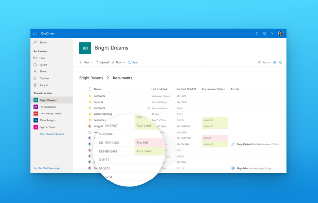 OneDrive  Fluent Design,    