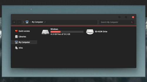 Gnome — иконки для Windows 10