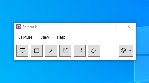 Screentik — отличный инструмент для снятия скриншотов