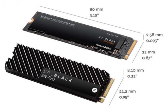 WD BLACK SN750 NVMe SSD — вместительные накопители с игровым режимом