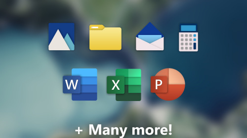 Microsoft 2019 Icons — иконки в духе Fluent Design