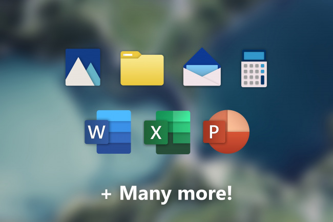 Microsoft 2019 Icons — иконки в духе Fluent Design