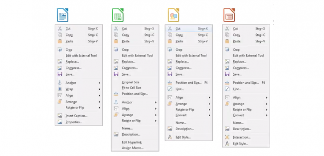 В LibreOffice запущен новый ленточный интерфейс