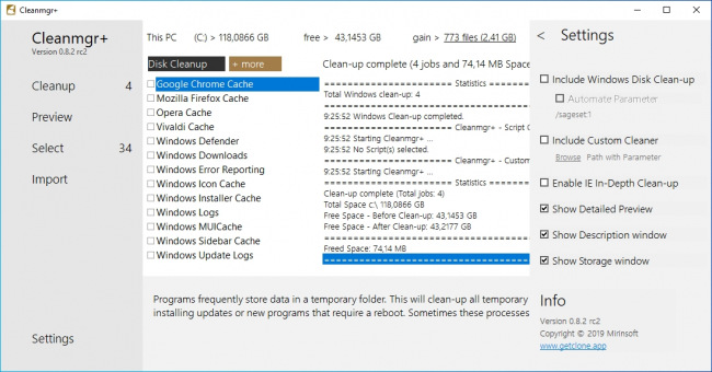Cleanmgr+     