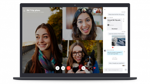 Skype Insider: панель сообщений переехала