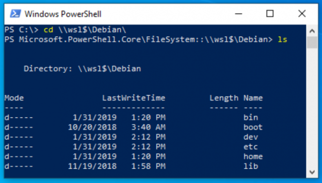  Windows 10      WSL