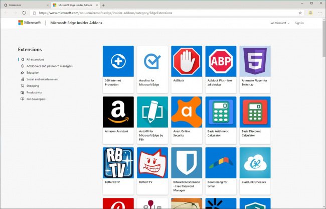      Microsoft Edge   Chromium