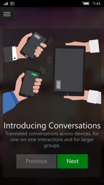 Windows 10 Mobile   Microsoft Translator