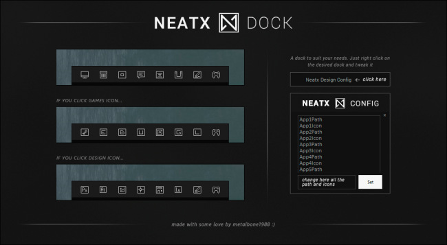 Neat X — опрятный набор в тёмных тонах