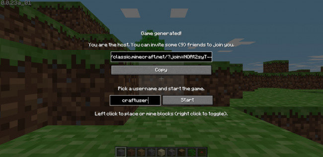   Minecraft Classic    