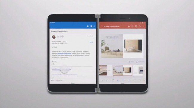 Surface Duo — двухэкранный смартфон с Android