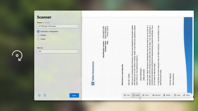 Scanner for Windows 10 — инструмент для сканирования документов на UWP