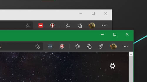 Microsoft Edge     Fluent Design