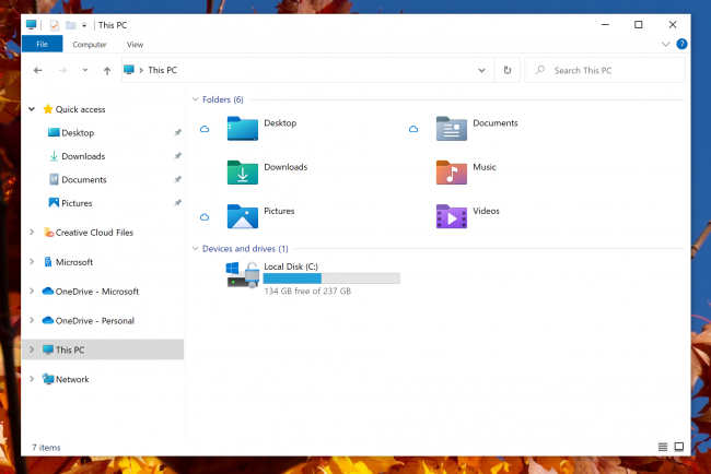 Для Windows 10 готовятся новые иконки