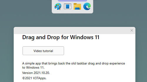 Drag and Drop Toolbar for Windows 11 — костыль для новой панели задач