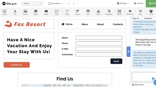 Как ускорить создание прототипов с помощью конструктора сайтов