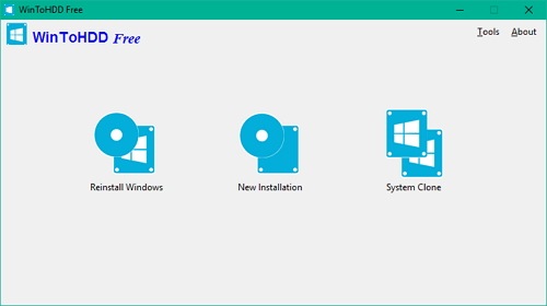 WinToHDD — устанавливаем или клонируем Windows без флешки или диска