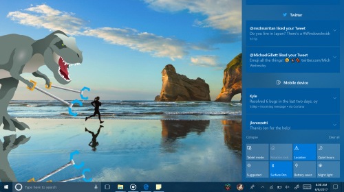 ����������� ������ ������������ Windows 10 Insider Preview Build 16215
