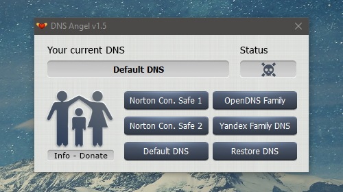 Dns Angel — безопасный интернет для детей
