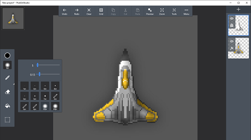 Pixel Art Studio — отличный редактор пиксельной графики