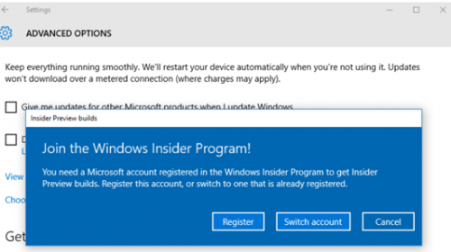 Windows Insider: ������� ������ ���������� �� ������ ������ Windows 10